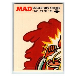 MAD Collectors Sticker #29 of 128 Fleer 1983 Vintage